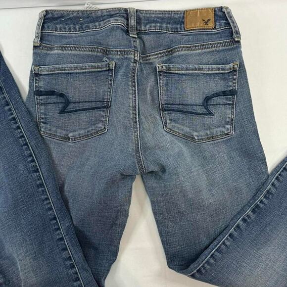 American Eagle Outfitters Pants - American Eagle Low Rise Skinney Jeans Size 4 Regular